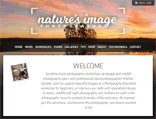Tablet Screenshot of naturesimage.com.au